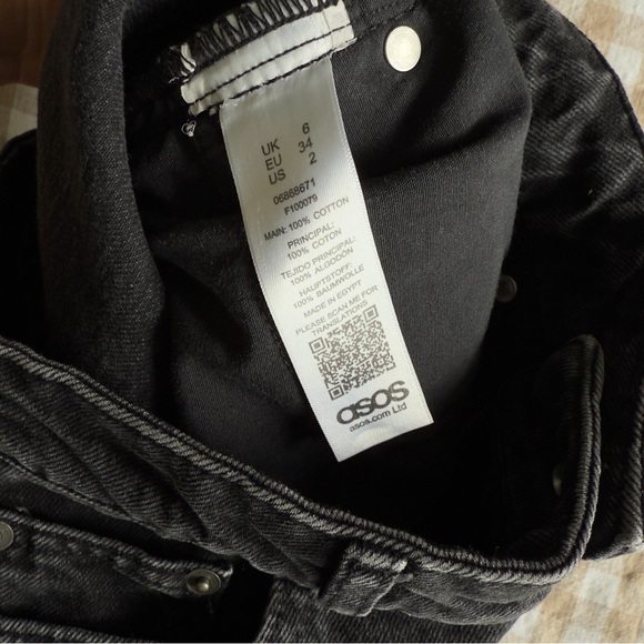 ASOS High Waisted Denim Shorts - Picture 5 of 7